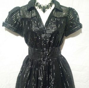 Forever 21 Twist Collection plaid dress